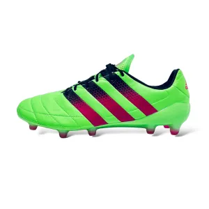 Adidas ACE 16.1 Leather FG/AG Grün/Pink/Schwarz
