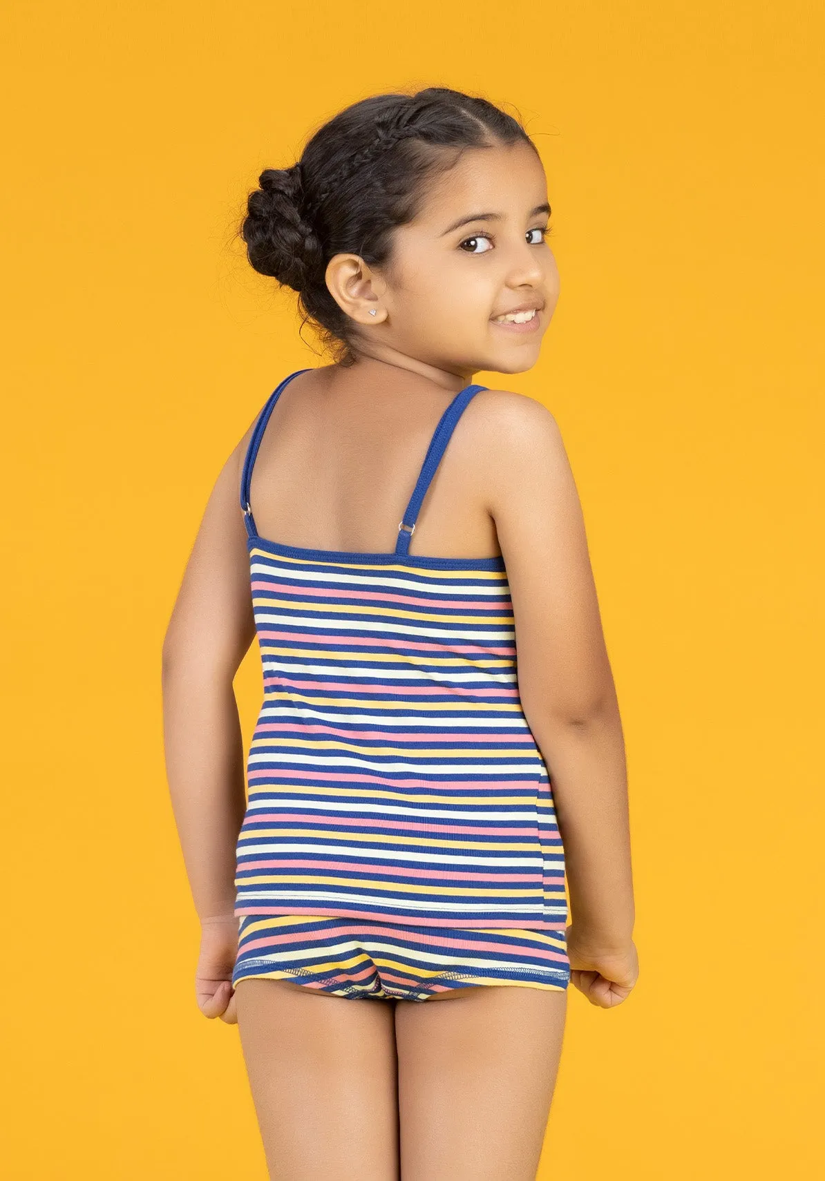 Arcade Girls Spaghetti Multicolour Tencel Modal