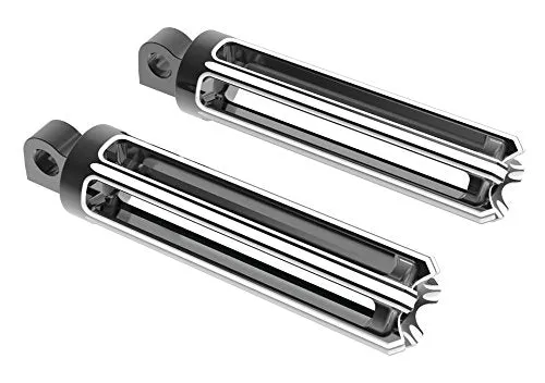 Arlen Ness 06-114 Black Fusion Male-Mount Footpegs And Shift Peg