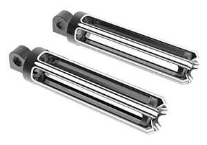 Arlen Ness 06-114 Black Fusion Male-Mount Footpegs And Shift Peg