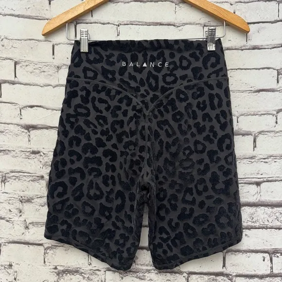 Balance Athletica Black Vitality Rider Short Lux (Panther) Size Medium