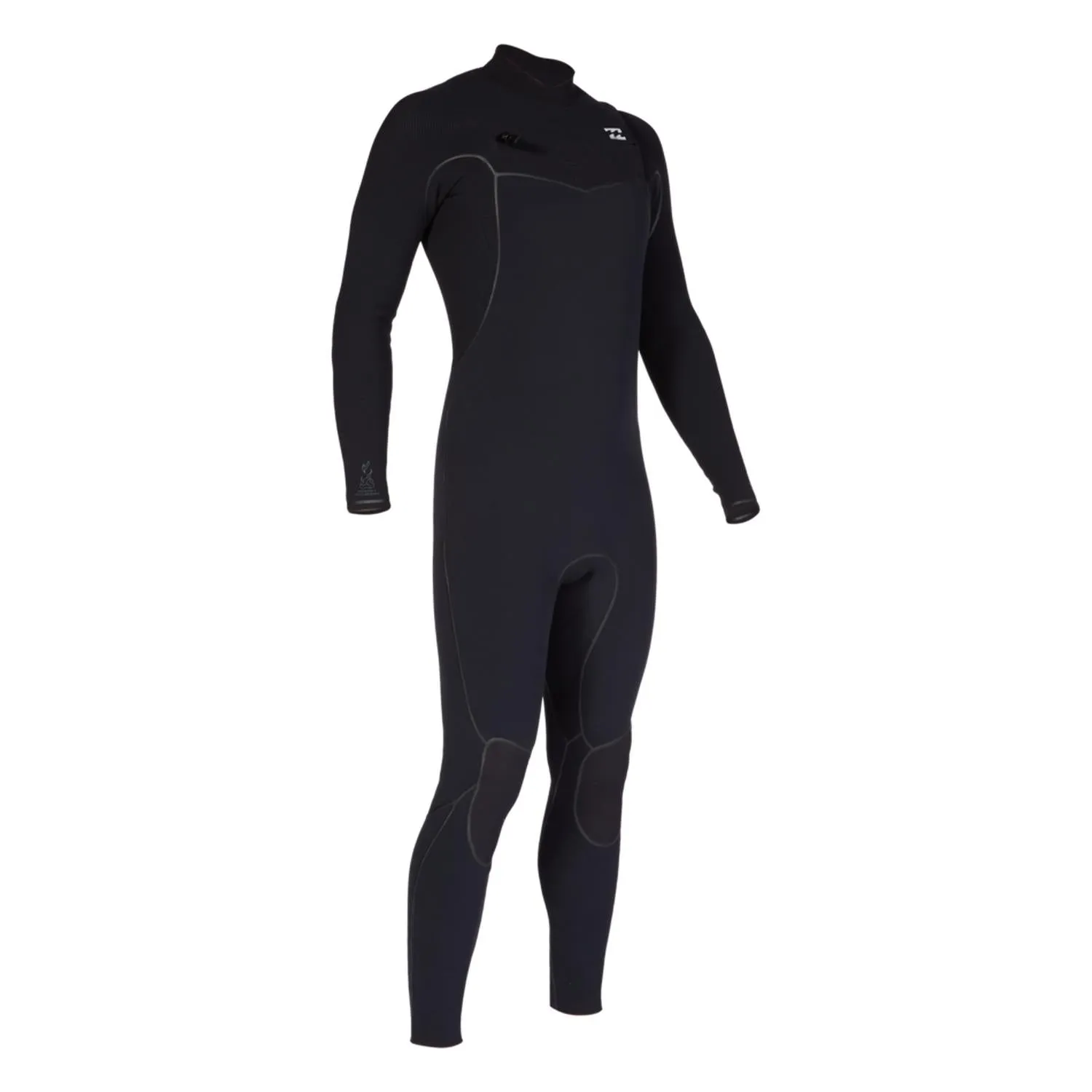 Billabong Furnace 5/4mm Front Zip Black