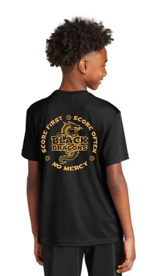Black Dragons No Mercy Youth Cooling Performance Crew