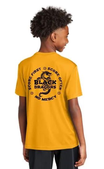 Black Dragons No Mercy Youth Cooling Performance Crew