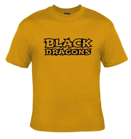 Black Dragons Words Design Cooling Performance Crew
