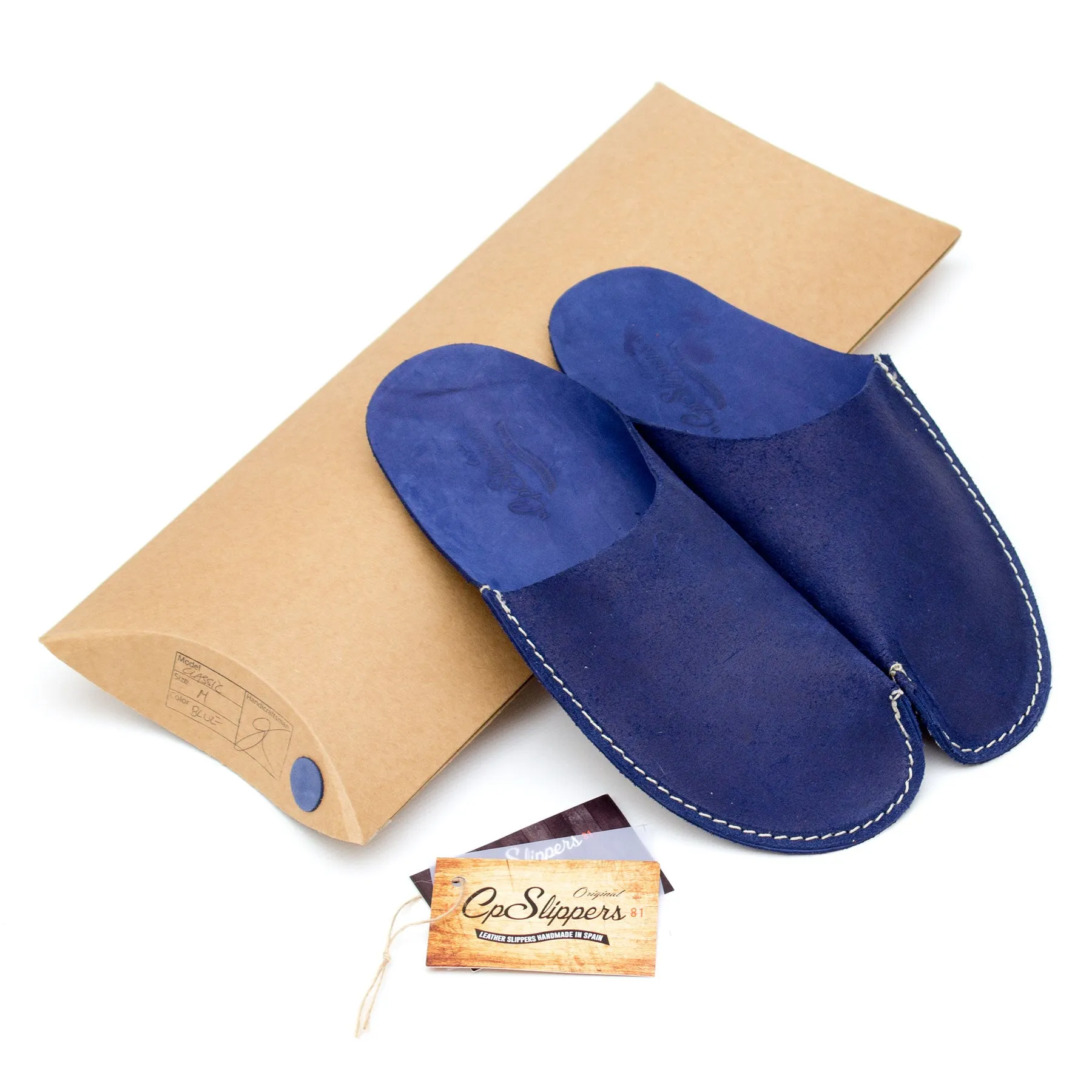 Blue CP Slippers Luxe