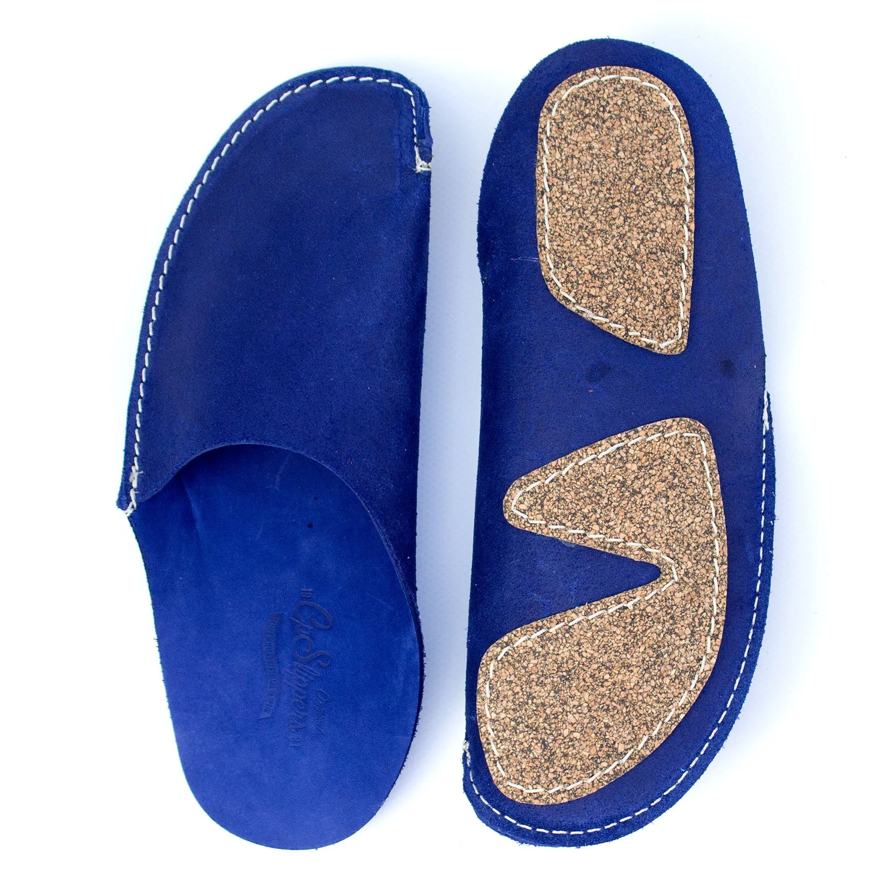 Blue CP Slippers Luxe