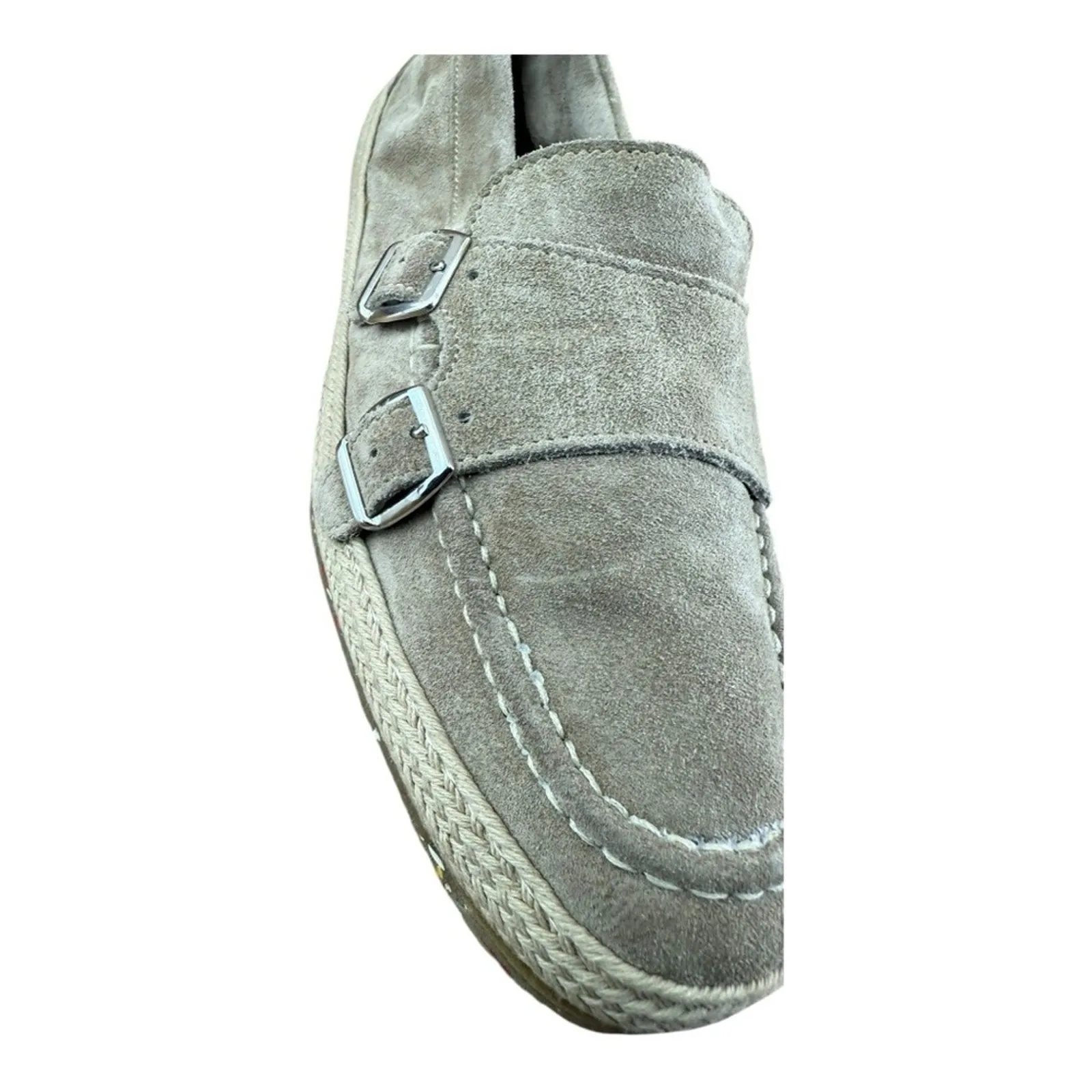 Brimarts  Men’s Buckles Suede