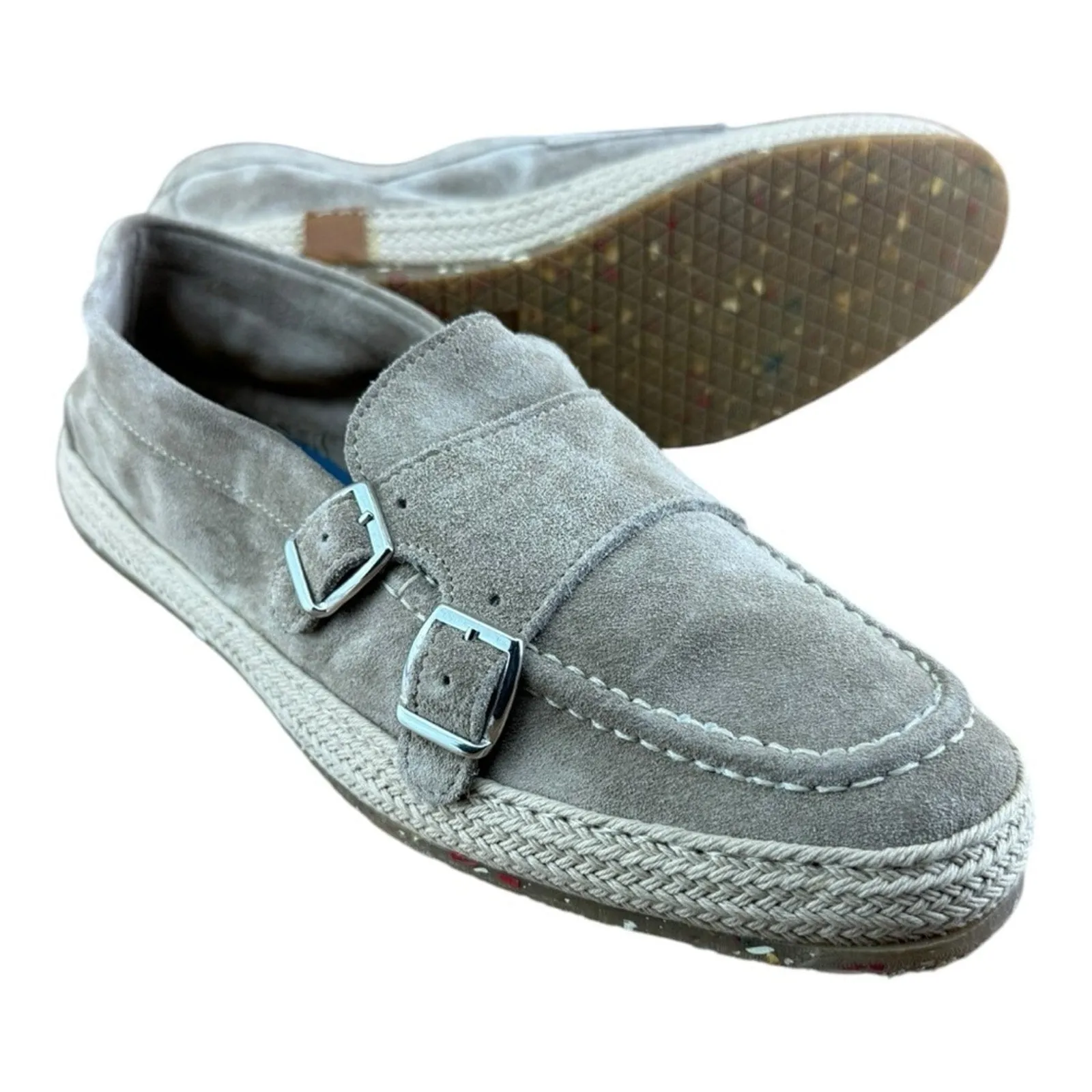 Brimarts  Men’s Buckles Suede