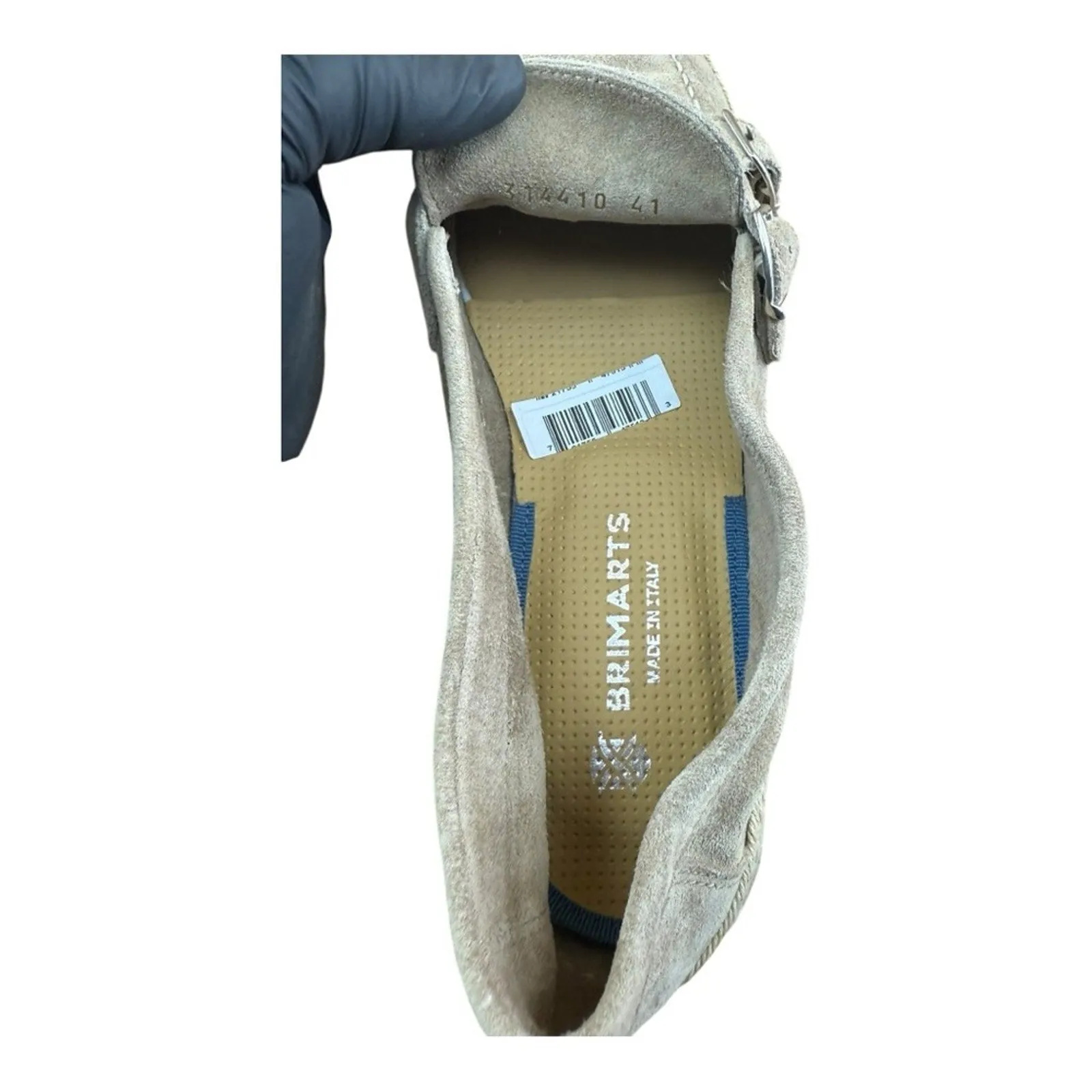 Brimarts  Men’s Buckles Suede