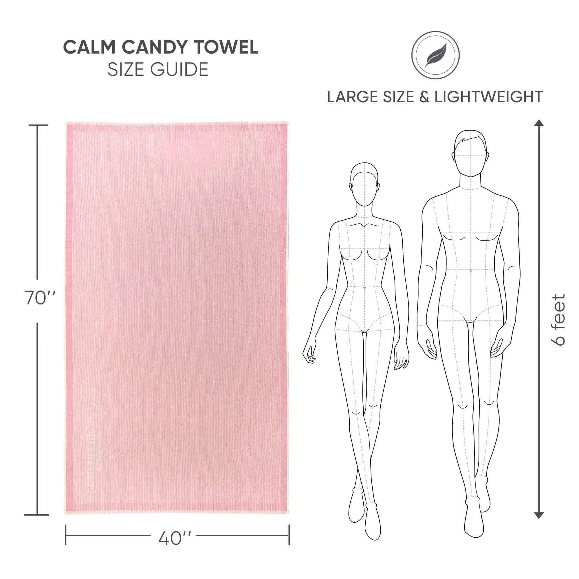 Calm Candy Towel
