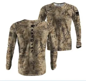 Camo Brown/Black Long Sleeve Performance Dryfit (LS25)