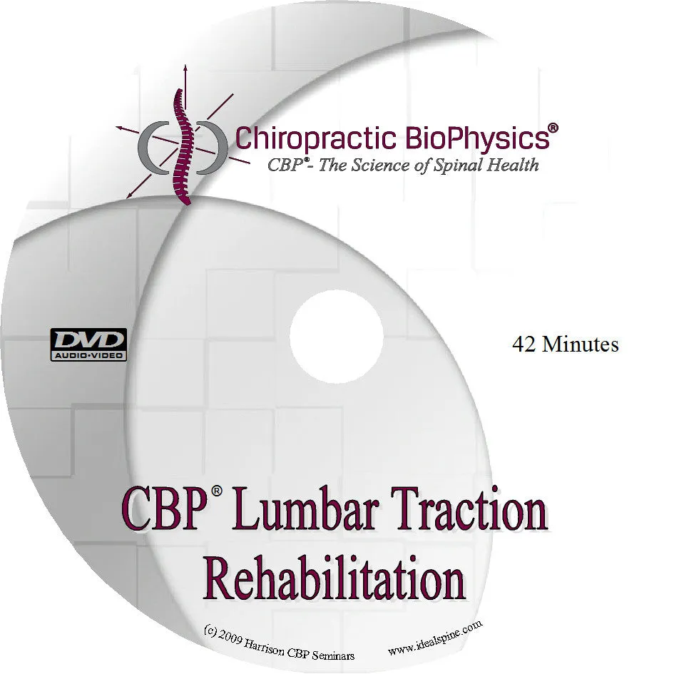 CBP Mirror Image® Lumbar Traction Protocols DVD