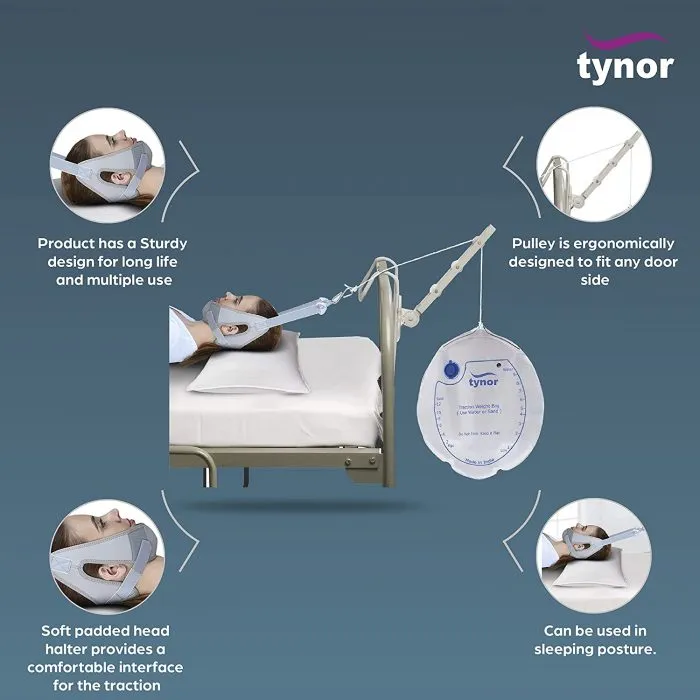 Cervical Traction Kit (Sleeping) With Weight Bag