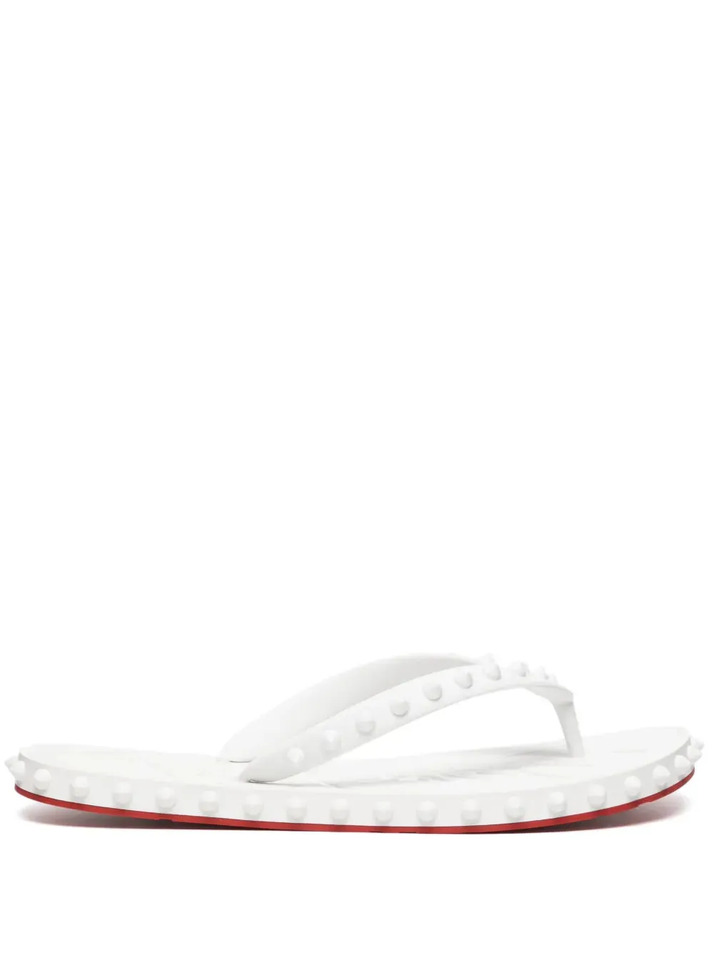 Christian Louboutin Super Loubi spike-embellished flip-flops