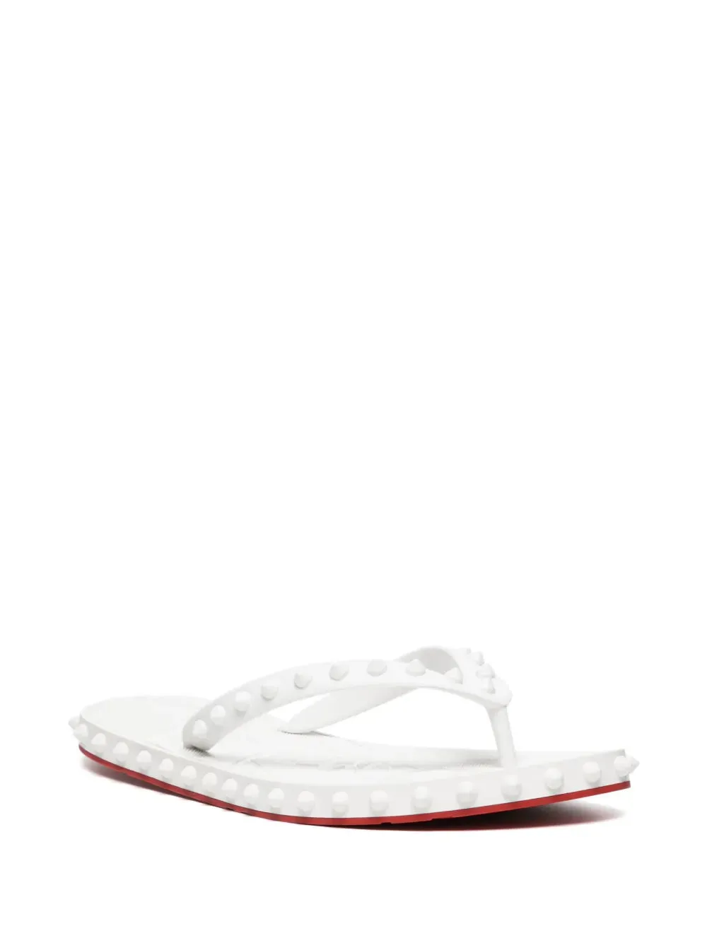 Christian Louboutin Super Loubi spike-embellished flip-flops