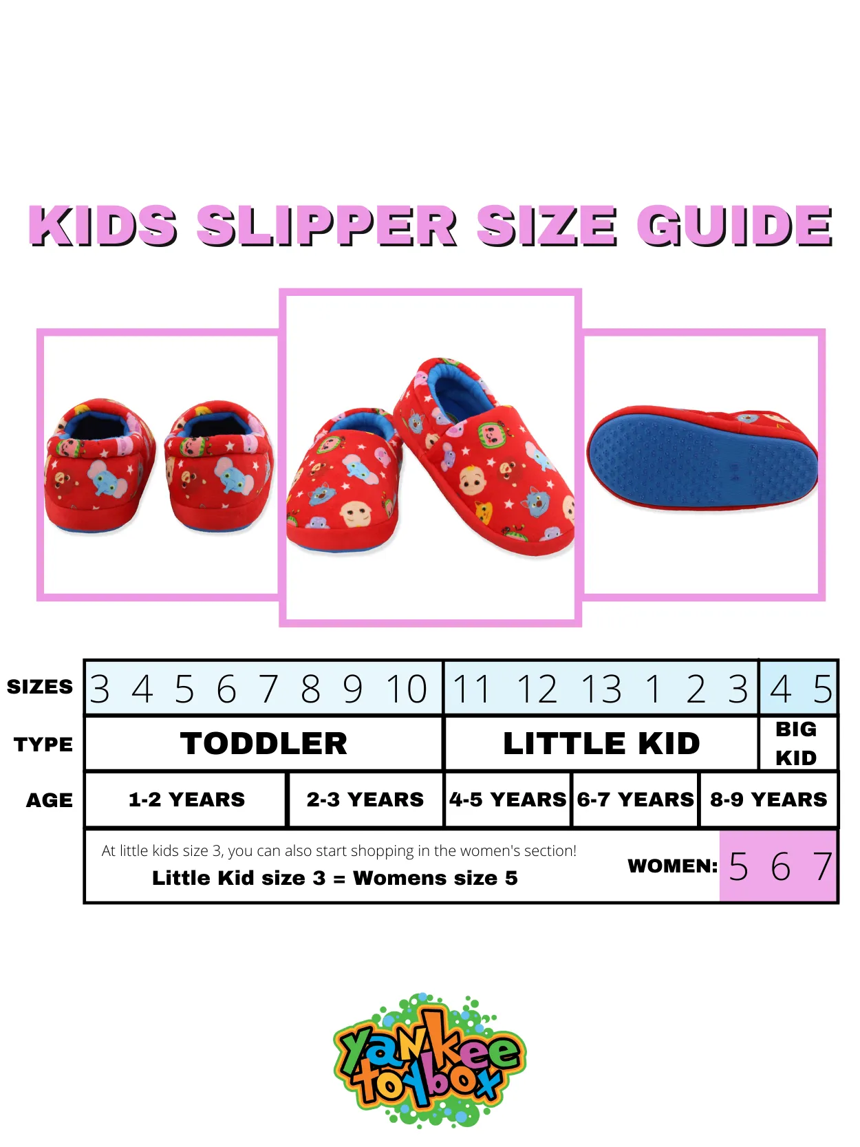 Cocomelon Plush A-line Slippers