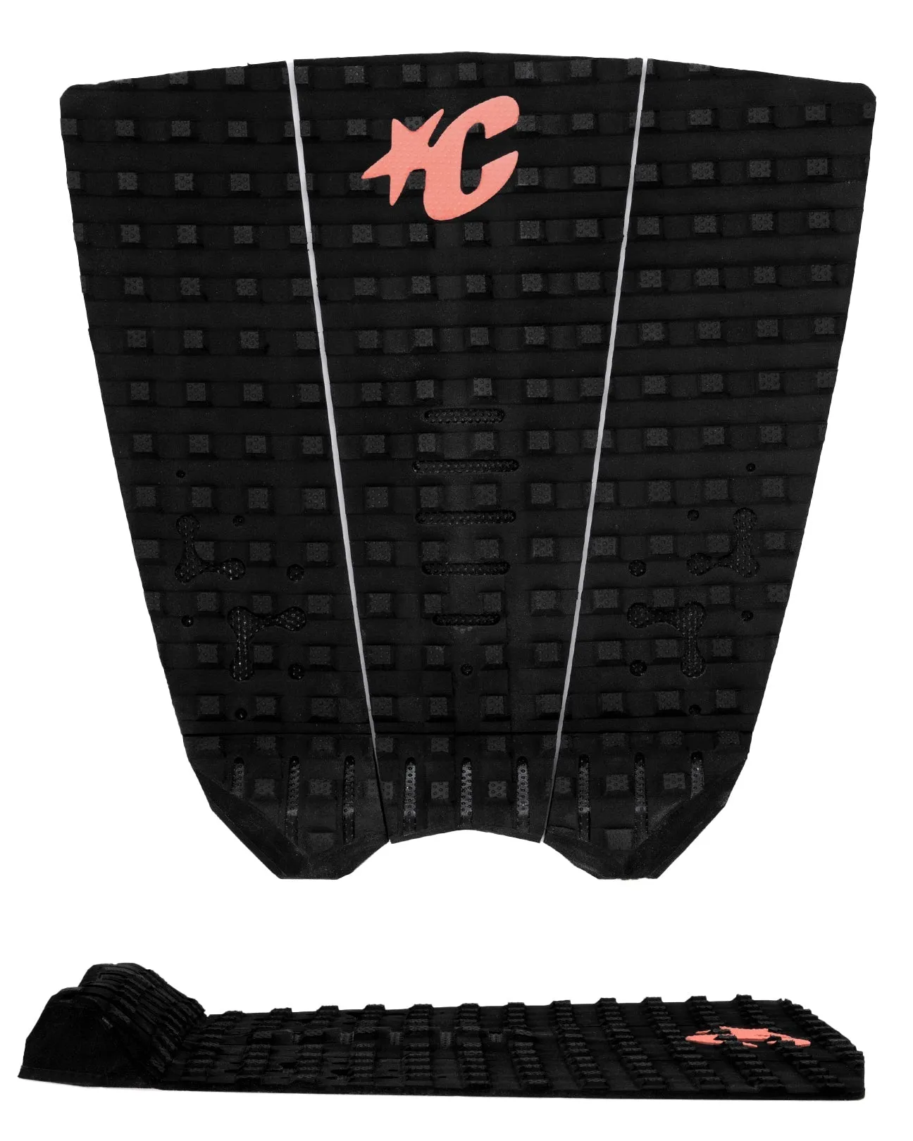 CREATURES MICK FANNING LOC-LITE GRIP - BLACK FLURO RED