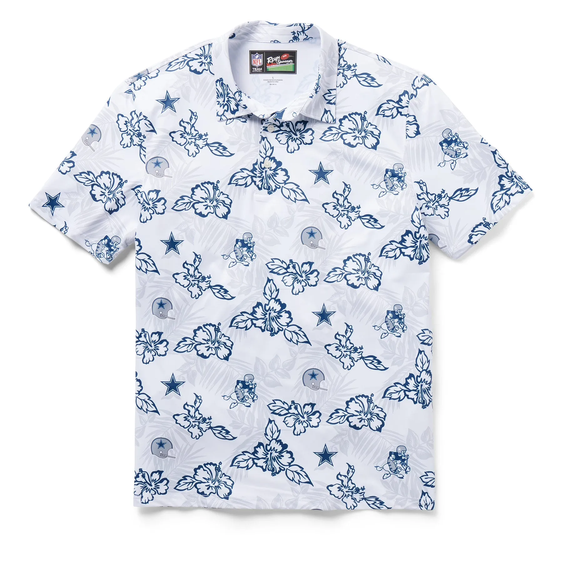 DALLAS COWBOYS THROWBACK PERFORMANCE POLO