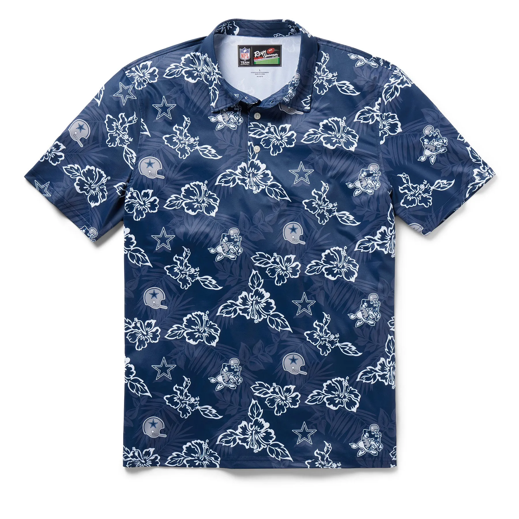 DALLAS COWBOYS THROWBACK PERFORMANCE POLO
