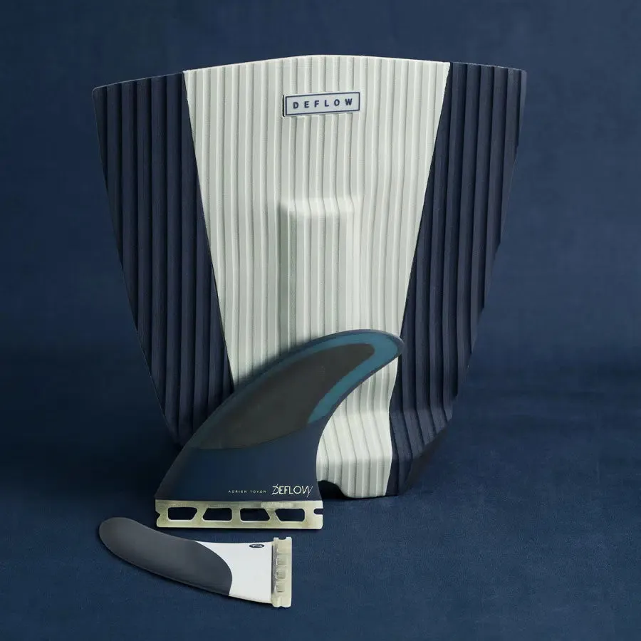 Deflow Adrien Toyon 3 piece Pad - blue/white