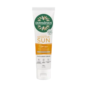 Dermaveen Sensitive Sun SPF50  Moisturising UVB   UVA Sunscreen