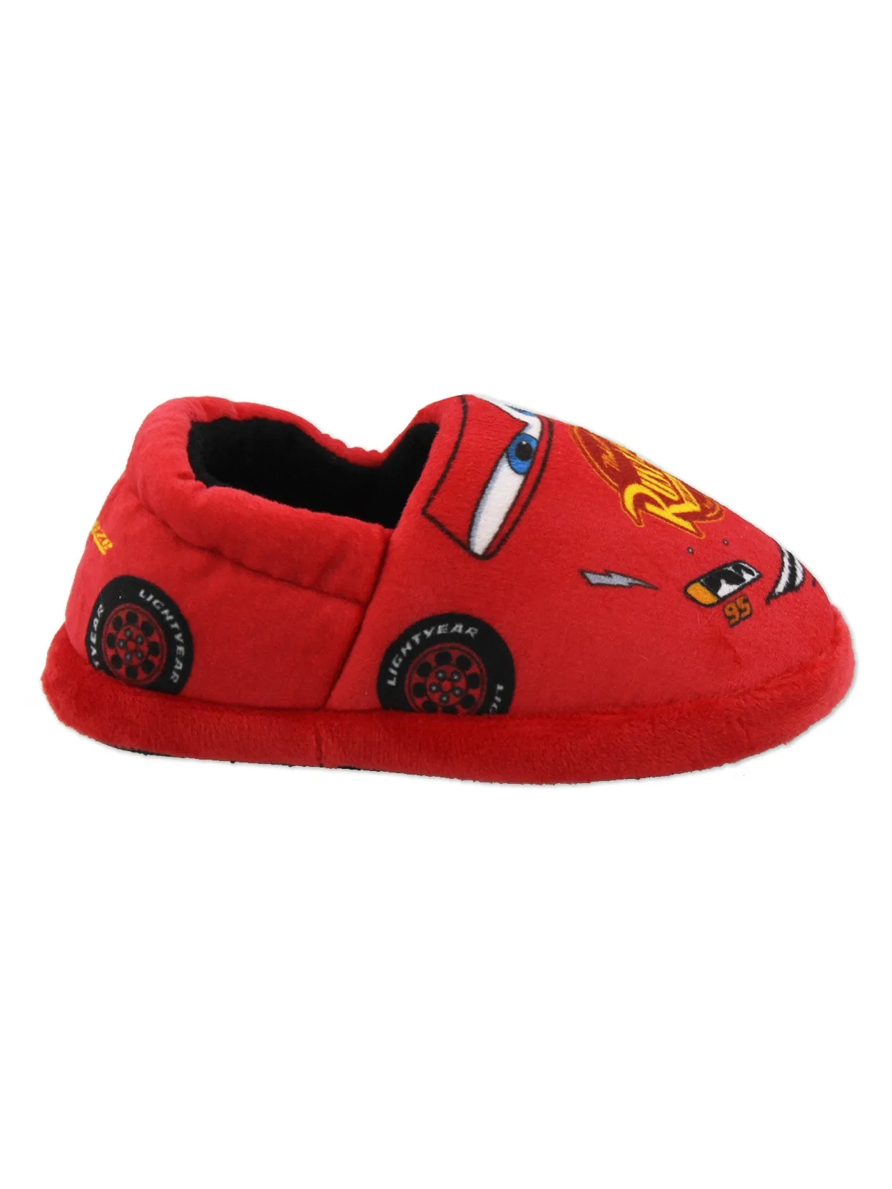 Disney Cars Lightning McQueen Plush A-line Slippers