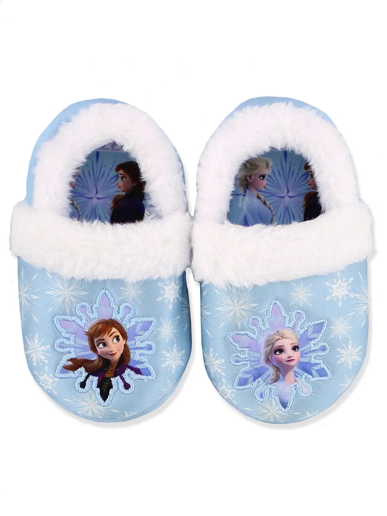 Disney Frozen 2 Elsa Anna Plush A-Line Slippers