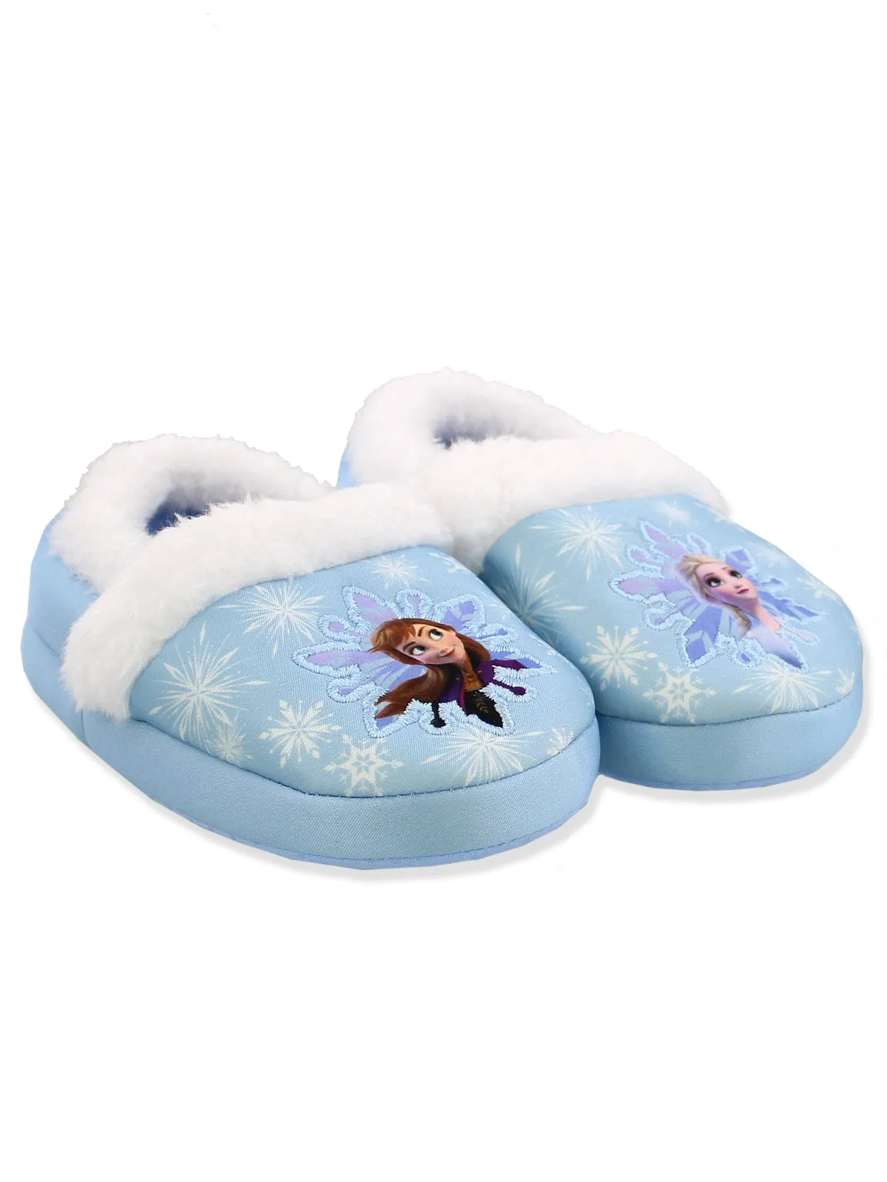 Disney Frozen 2 Elsa Anna Plush A-Line Slippers