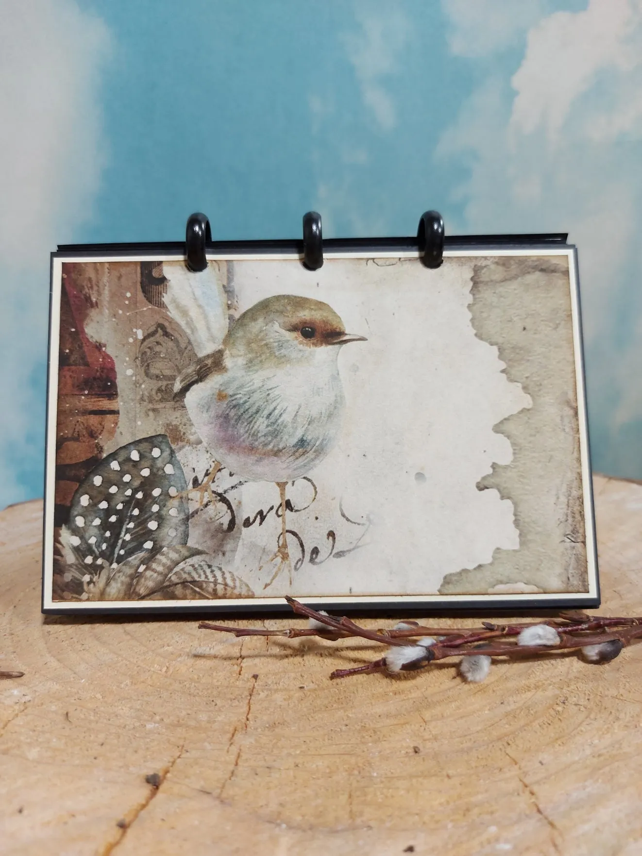 DIY Project ~ Wild Bloom Disk Flip Album