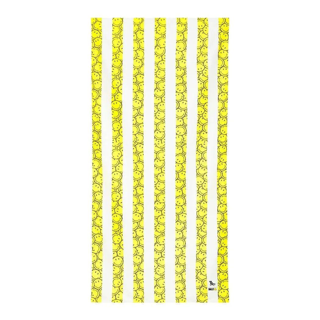 Dock & Bay KIDS Beach Towel | Quick Dry | Smiley