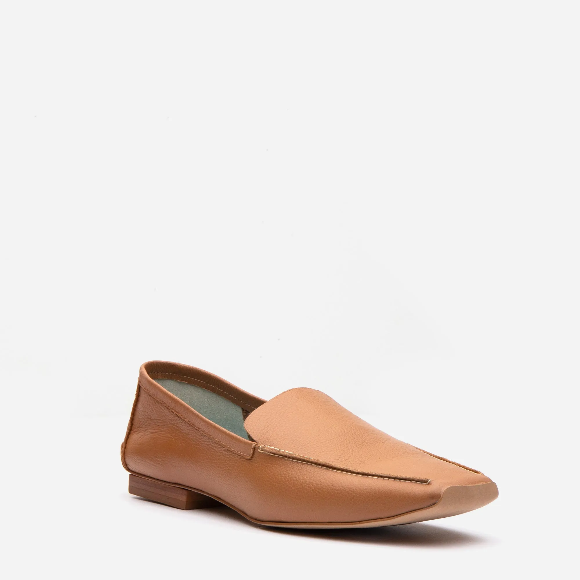 Elyce Loafer - Leather Camel