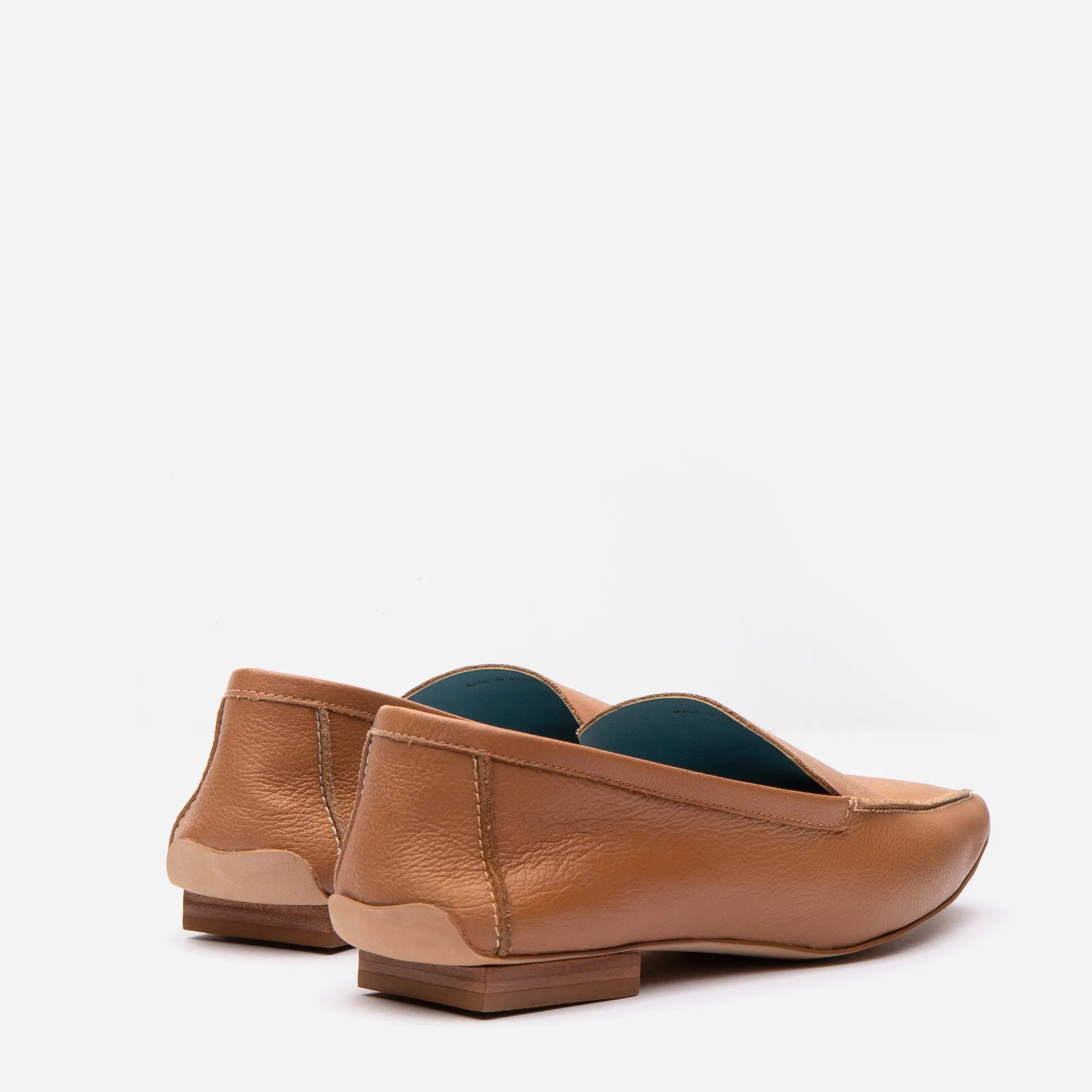 Elyce Loafer - Leather Camel