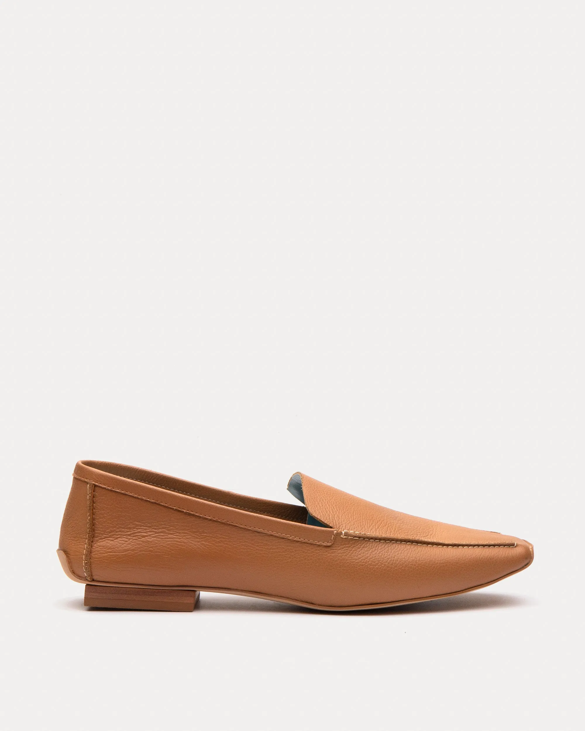 Elyce Loafer - Leather Camel