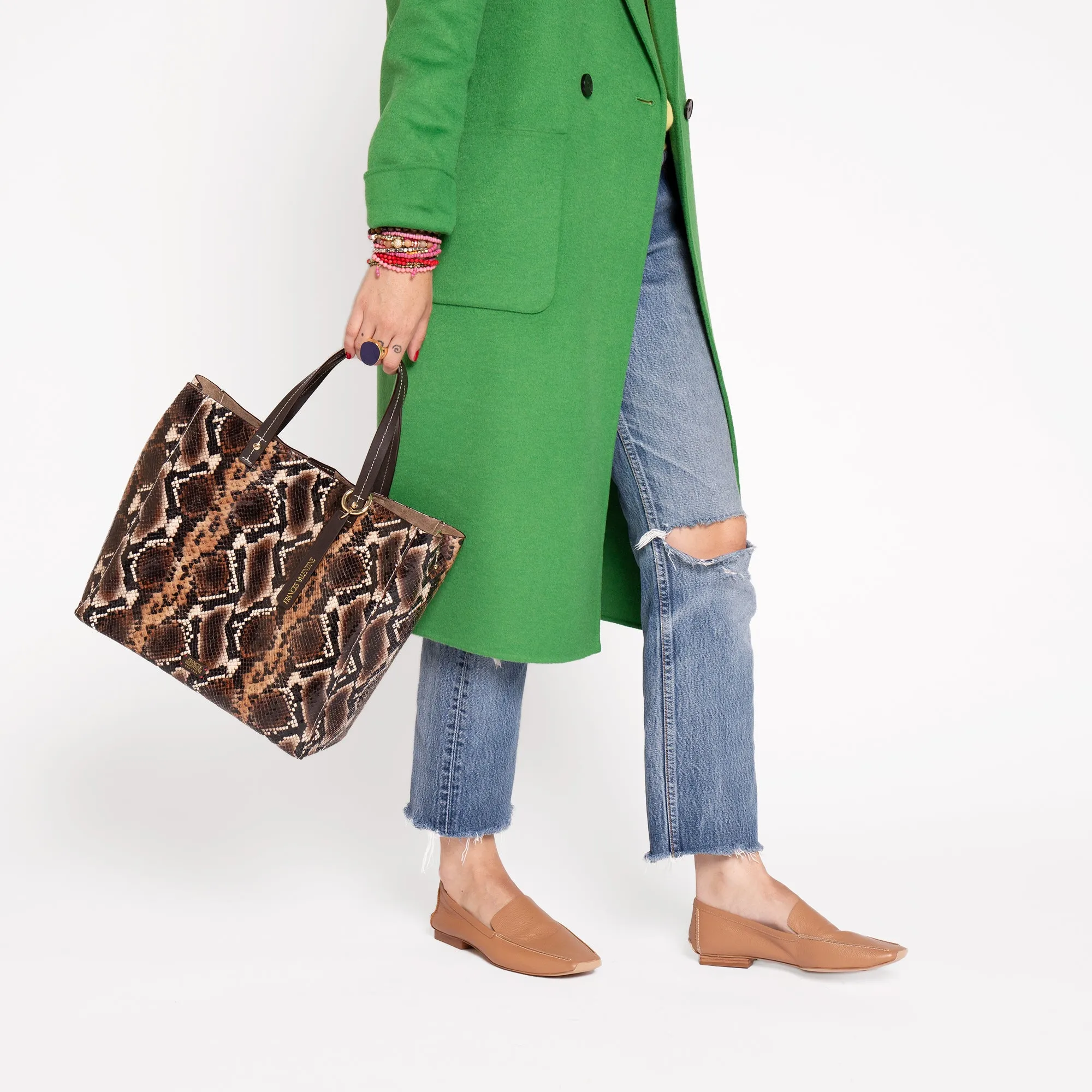 Elyce Loafer - Leather Camel