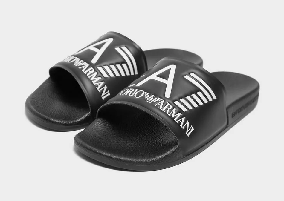 Emporio Armani EA7 Xcp001 Sliders Black/White