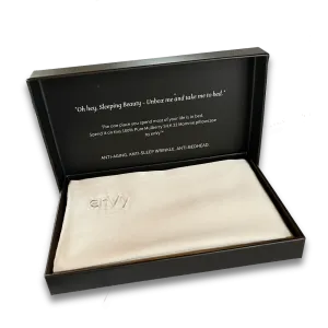 enVy® COPPER-infused Mulberry SILK Pillowcase (For Regular Queen Size Pillows)
