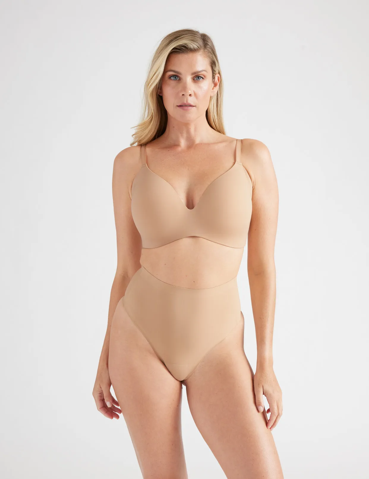 Essential No-Show High Rise Thong