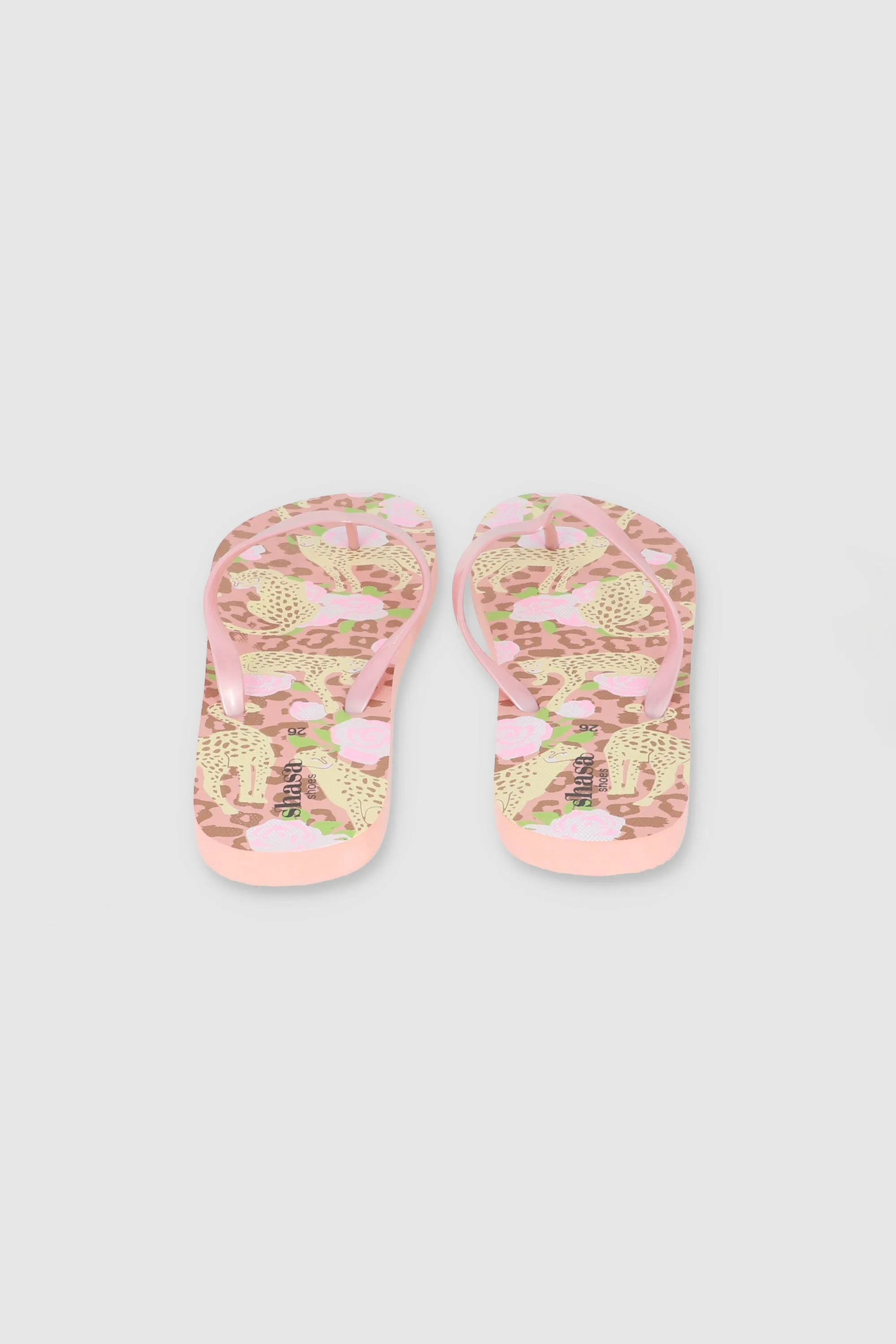 FLIP FLOPS ANIMAL PRINT ROSA