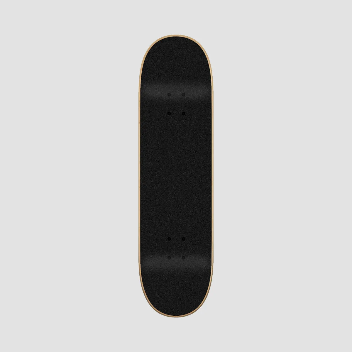 Flip Team Outlined Skateboard Orange - 8"