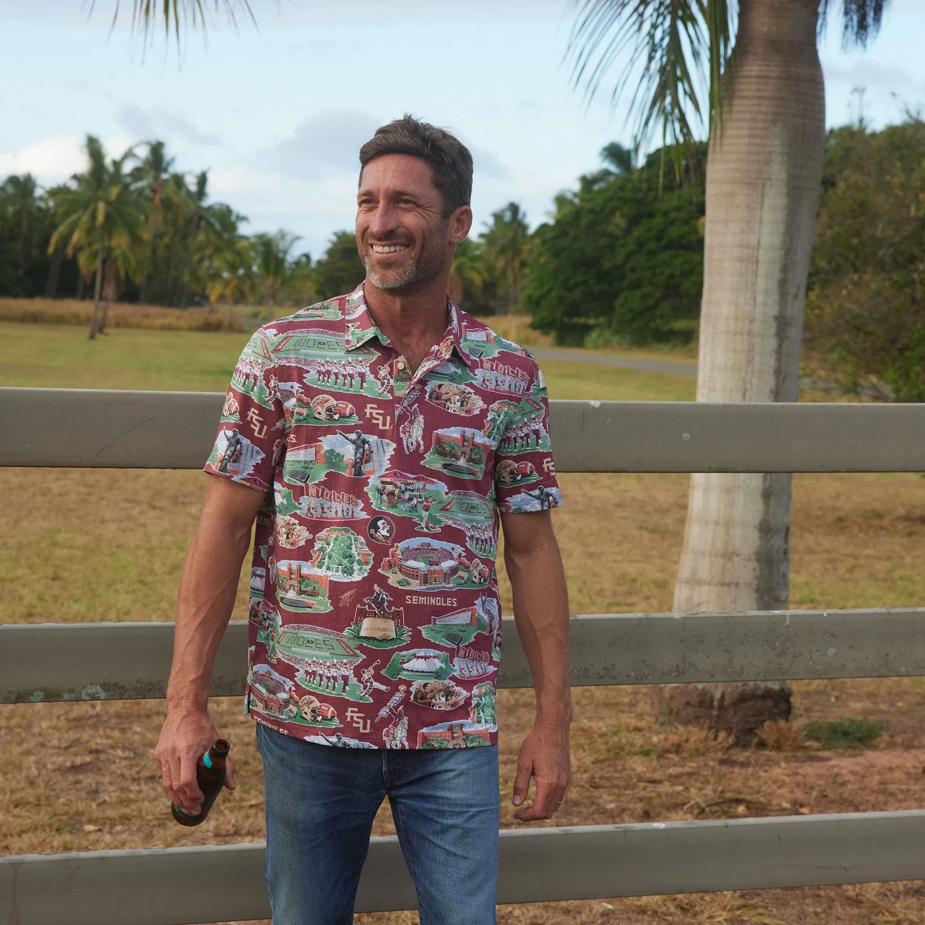 FLORIDA STATE UNIVERSITY SCENIC PERFORMANCE POLO