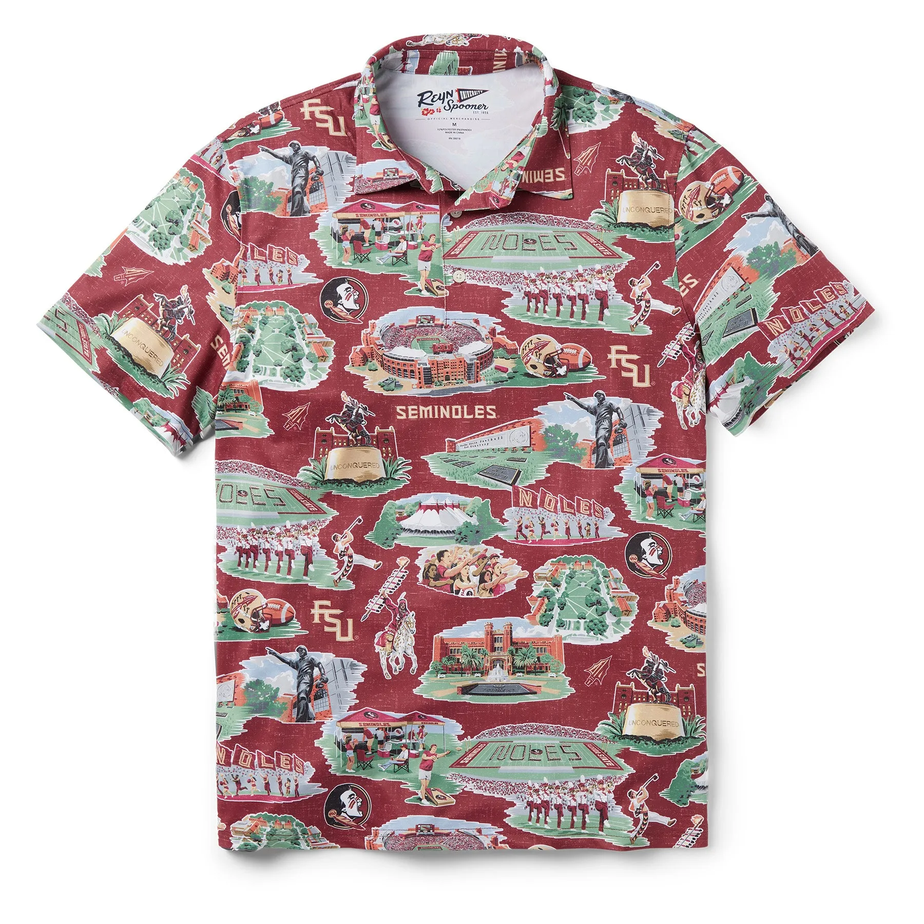 FLORIDA STATE UNIVERSITY SCENIC PERFORMANCE POLO