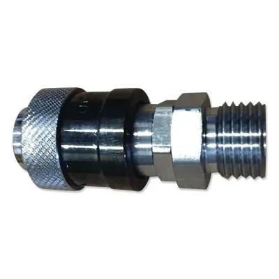 Gentec Quick Connectors® B Fitting Half, Oxygen, Female Plug, QC-HTX-FSP
