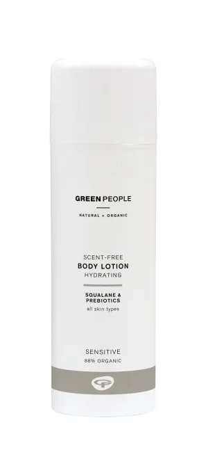Green People Scent-Free Body Lotion Squalane & Prebiotics 150ml