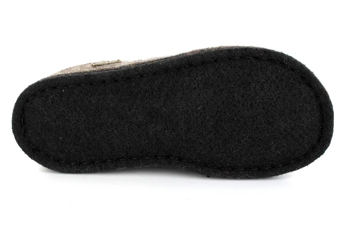 HAFLINGER® Felt Slippers with Arch Support Flair Soft, turf
