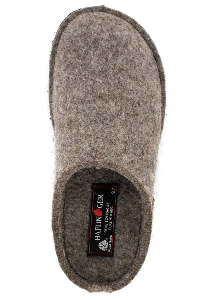HAFLINGER® Felt Slippers with Arch Support Flair Soft, turf
