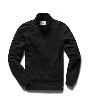 Half Zip Pullover Merino Black