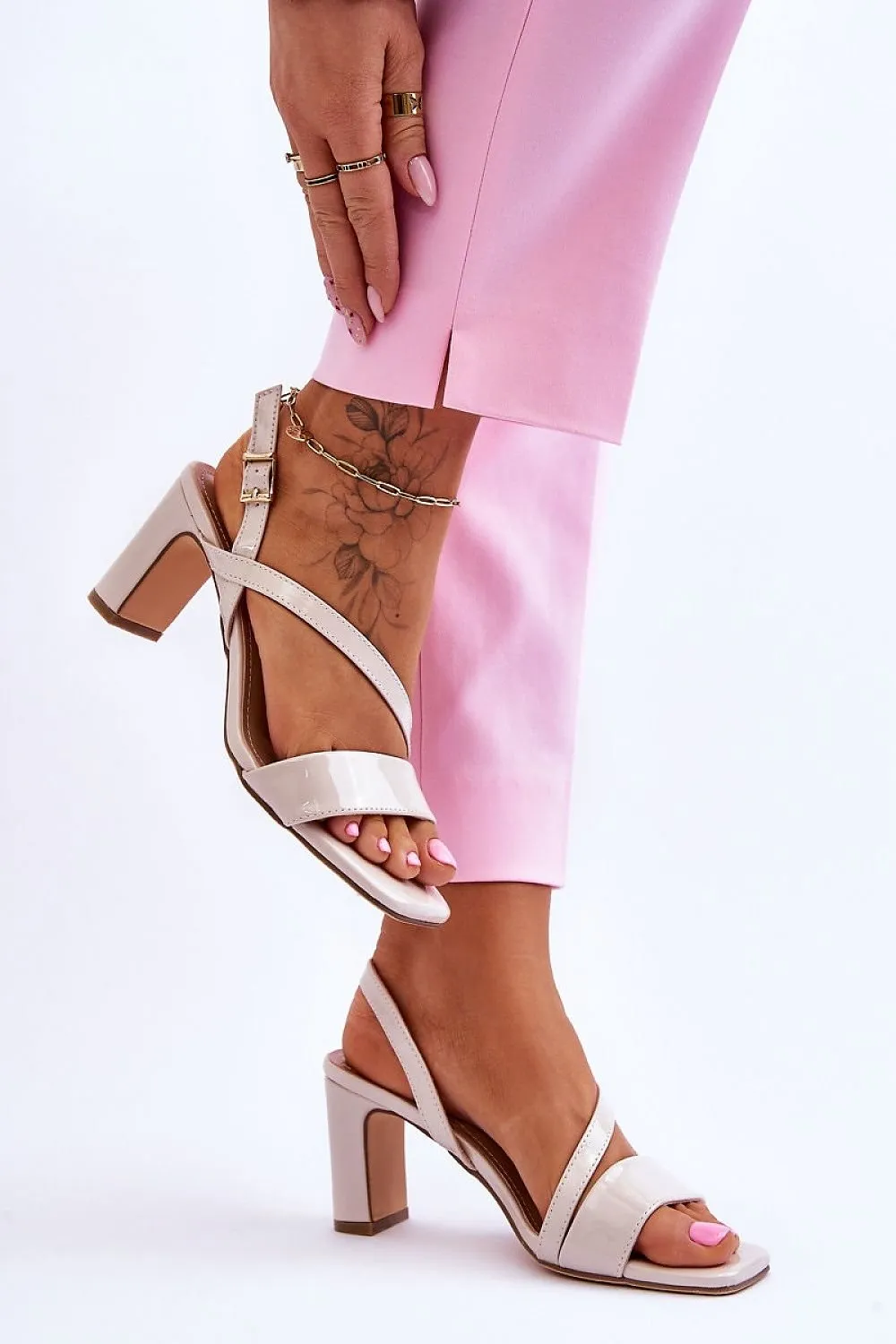 Heel sandals