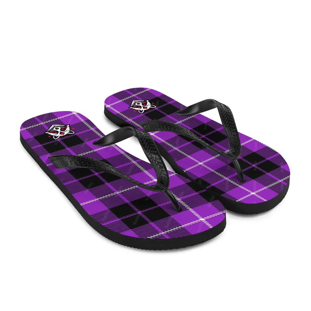 Heliotrope Bandana Pattern - Flip-Flops