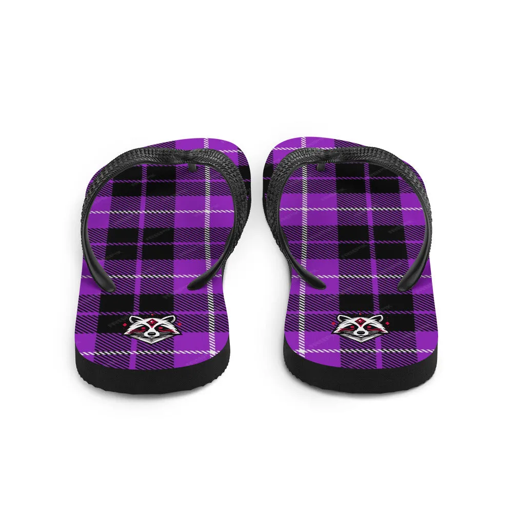 Heliotrope Bandana Pattern - Flip-Flops